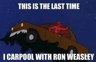 car cartoons harry_potter spiderman // 490x318 // 16KB
